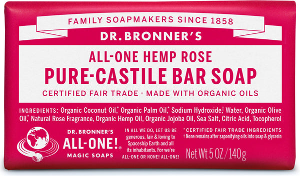 Dr Bronner's Pure-Castile Bar Soap - Sandalwood & Jasmine