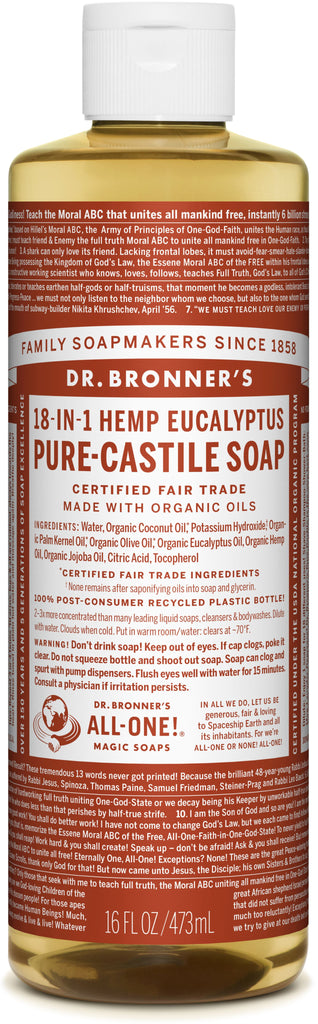 Dr. Bronner's Pure-Castile Liquid Soap